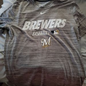 Nike Milwaukee Brewers dri fit tee